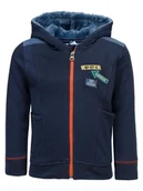 Bluzy dla chłopców - Chłopięca bluza z kapturem granatowa Lief r.74 - miniaturka - grafika 1