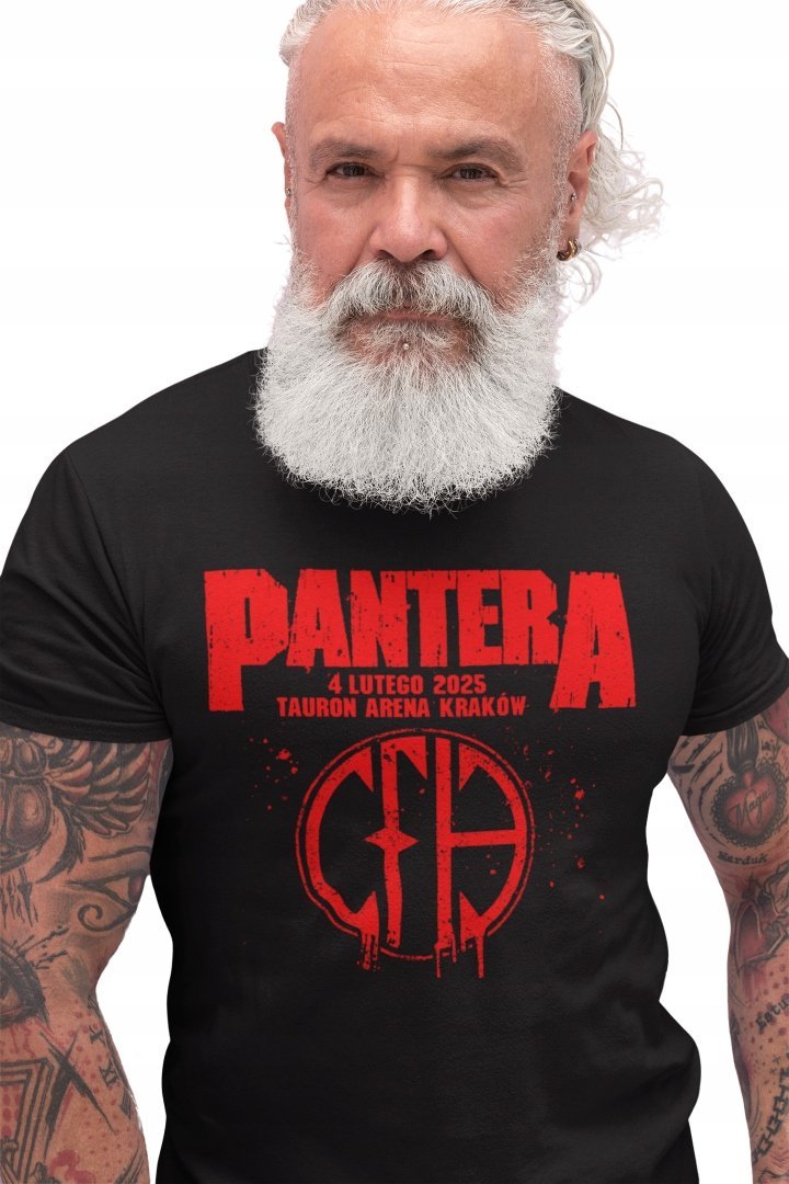 PANTERA Phil Anselmo Metal Koszulka T-Shirt Dimebag Darrell 2025 TOUR S