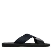 Klapki i japonki męskie - Klapki Emporio Armani X4P124 XN787 MB007 Granatowy - miniaturka - grafika 1