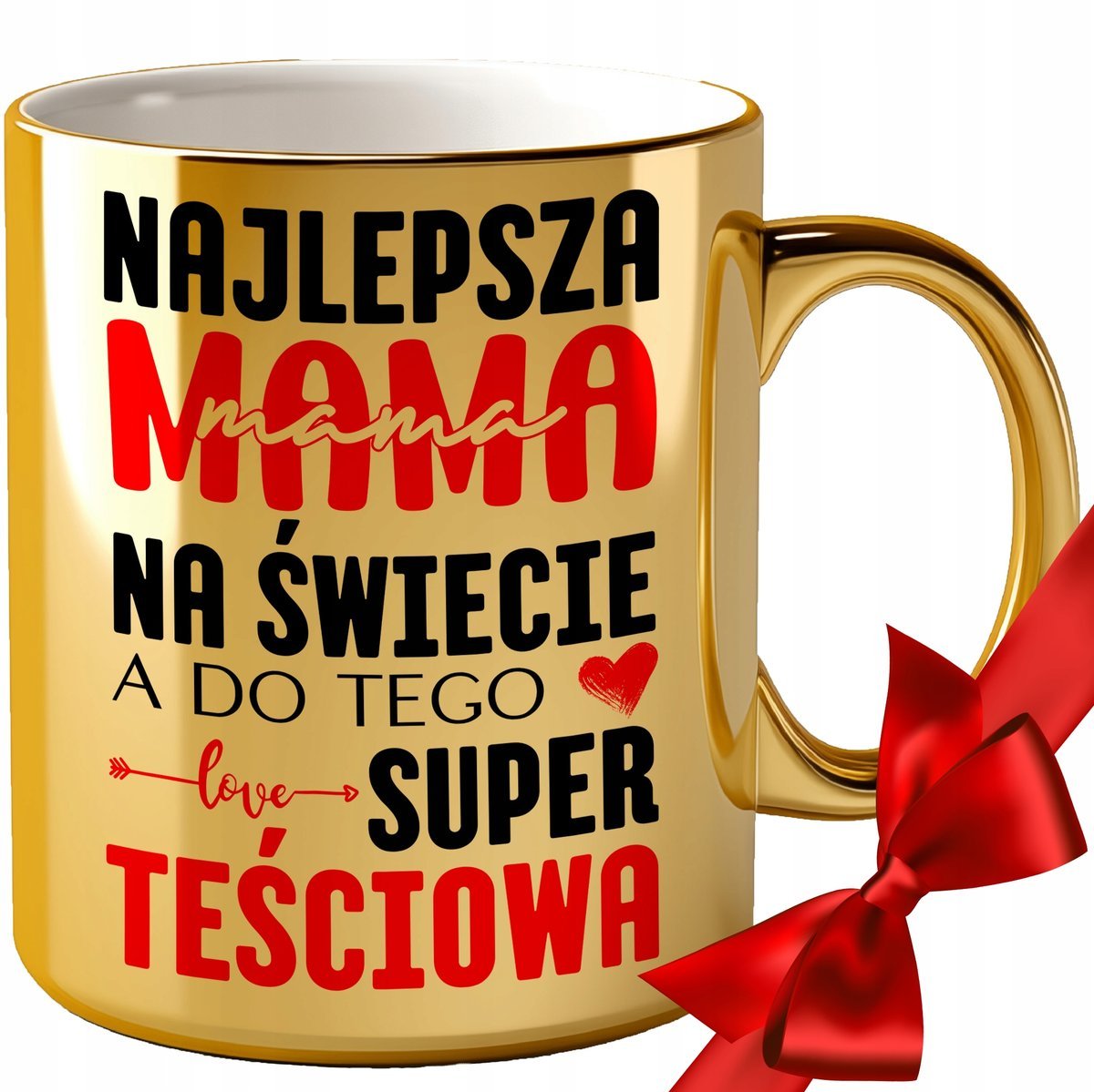 KUBEK DZIEŃ MAMY MATKI TEŚCIOWEJ Z IMIENIEM NAPISEM NADRUKIEM ZDJĘCIEM FOTO