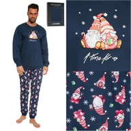Piżamy damskie - Piżama męska świąteczna CORNETTE 115/237 Time For Us S - miniaturka - grafika 1