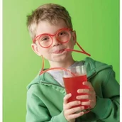 Słomki do napojów - Okulary słomki do picia, przeźroczyste 5903181040962 - miniaturka - grafika 1