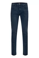 Spodenki męskie - Blend BHTwister fit NOOS fit - NOOS męskie spodnie jeansowe Denim Regular Fit, Denim Black Blue (76214), 30W / 32L - miniaturka - grafika 1