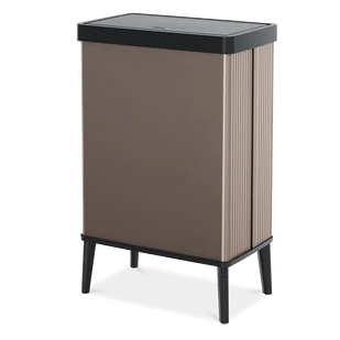 Kosz na śmieci wysoki VERTO 54L perłowy różowy - Curver - Kosze na śmieci - miniaturka - grafika 1