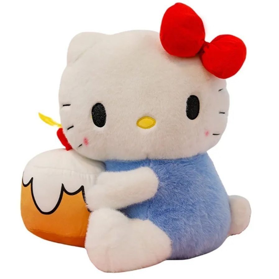 Maskotka pluszak Hello Kitty z babeczką urodzinową 30 cm