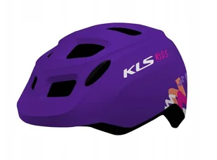 Kask rowerowy KELLYS Zigzag 022 Fioletowy dla Dzieci  rozmiar XS/S) - Kaski rowerowe - miniaturka - grafika 2