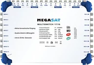 Rozgałęźniki i multiswitche do TV-SAT - Megasat Multiswitch 17/16 + zasilacz MS1716M - miniaturka - grafika 1