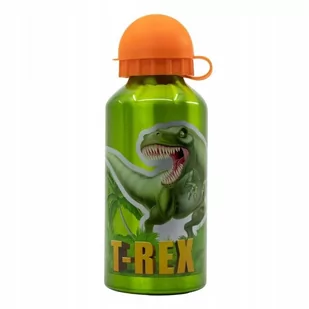 Butelka aluminiowa bidon dinozaur t-rex - Bidony dla dzieci - miniaturka - grafika 1