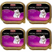 Mokra karma dla kotów - Animonda Vom Feinsten Kitten smak: z jagnięciną 30 x 100g - miniaturka - grafika 1