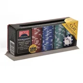 Akcesoria do gier planszowych - U.S. Playing Card Company Premium Clay Poker Chips 100 elemantów - miniaturka - grafika 1