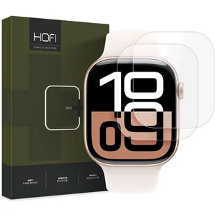 Folia Hydrożelowa Hofi Hydroflex Pro+ 2-Pack do Apple Watch 10 (42 mm) Clear - Akcesoria do smartwatchy - miniaturka - grafika 1