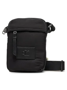 Calvin Klein Jeans Saszetka Metro Nylon Reporter Bag LV04G3089G Czarny - Nerki - miniaturka - grafika 1