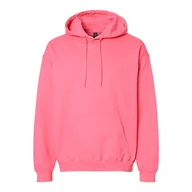 Bluzy sportowe męskie - Bluza Z Kapturem Dla Dorosłych Unisex Softstyle Fleece Midweight - miniaturka - grafika 1