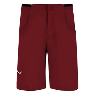 SALEWA Puez Talveno DST szorty K, Syrah, 128 - Spodenki damskie - miniaturka - grafika 1
