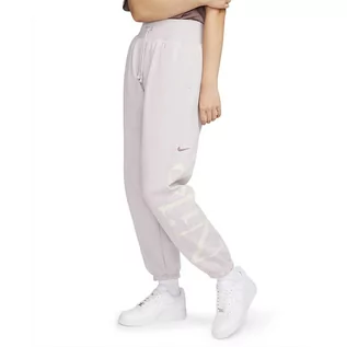 Spodnie sportowe damskie - Spodnie Nike Polar Sportswear Phoenix FN2552-019 - fioletowe - grafika 1