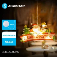 Ozdoby bożonarodzeniowe - Dekoracja świąteczna Aigostar zawieszka - miniaturka - grafika 1