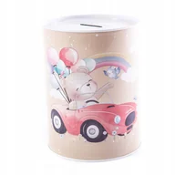 Skarbonki - DZIECIĘCA SKARBONKA PUSZKA MIŚ RÓŻNE KOLORY - miniaturka - grafika 1