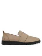 Botki damskie - ECCO Półbuty Bella 28230302674 Beżowy - miniaturka - grafika 1