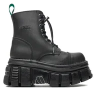 Glany damskie - Glany NEW ROCK M-NEWMILI083-VS2 Czarny - miniaturka - grafika 1