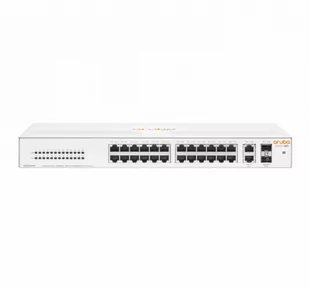 HEWLETT PACKARD ENTERPRISE ARUBA Instant On 1430 26x1GbE 2SFP R8R50A R8R50A 28x 10/100/1000 - Switche - miniaturka - grafika 1
