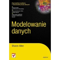 Modelowanie danych Sharon Allen - Książki o programowaniu - miniaturka - grafika 1