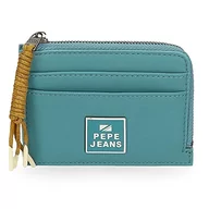 Portfele - Pepe Jeans BEA Etui na wizytówkę Niebieski 11,5x8x1,5 cm Skóra syntetyczna, niebieski, Tarjetero, etui na karty - miniaturka - grafika 1