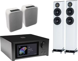 Kino domowe NAD M10 V2 czarny + Vela FS407 biały + Pulse Flex 2i biały - Kino domowe - miniaturka - grafika 1