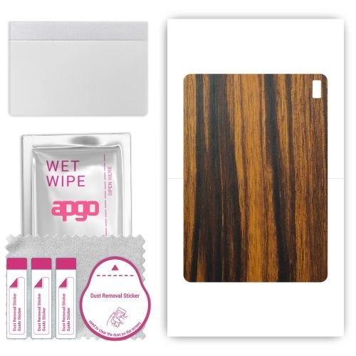 folia naklejka skórka strukturalna na TYŁ do HTC A103 - Drewno Tygrysie - apgo SKINS