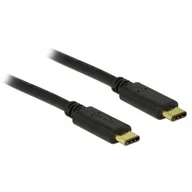 Kable USB - Delock Cable USB typu C 2.0 Stecker > wtyczka USB Type-C 2.0 2,0 m Czarny 83332 - miniaturka - grafika 1