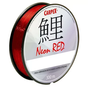 Robinson Żyłka Carpex Neon Red 0,28cm 16kg 300m - Żyłki wędkarskie - miniaturka - grafika 1