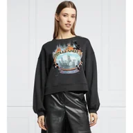 Bluzy damskie - Pinko Bluza MONTALTO | Cropped Fit - miniaturka - grafika 1