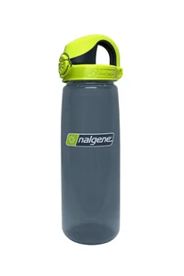 Nalgene, Bidon, OTF Charcoal with Lime Charcoal, szary, 750 ml - Shakery i bidony sportowe - miniaturka - grafika 1