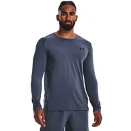 Bluzy męskie - Męska Bluza UNDER ARMOUR UA ARMOURPRINT LS 1376787-044 – Szary - miniaturka - grafika 1