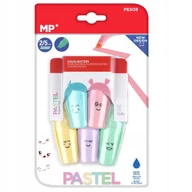 Zakreślacze - ZAKREŚLACZ FLUOR PASTEL MINI - MP POLAND - miniaturka - grafika 1