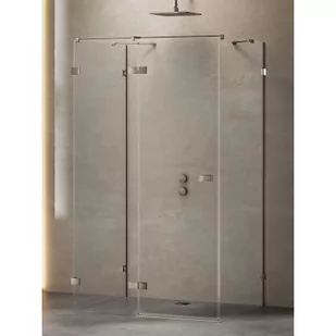 New Trendy EXK-3418 KABINA AVEXA GUNMETAL BRUSHED KWADRATOWA PRZY$161CIENNA L 100x100x200 CZYSTE 6mm ACTIVE SHIELD - Kabiny prysznicowe - miniaturka - grafika 3