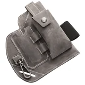 Survival - akcesoria - MKM EDC POKROWIEC NA PAS – SZARY 100% ROŚLINNIE GARBOWANA SKÓRA Z TOSKANII MK BOLS-1 - miniaturka - grafika 1