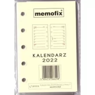 Kalendarze - Kalendarz 2022 wkład A7 MEM/M/TNS Nowa - miniaturka - grafika 1