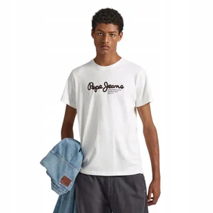 PEPE JEANS KOSZULKA MĘSKA T-SHIRT WIDO ECRU r.XL - Koszulki męskie - miniaturka - grafika 1