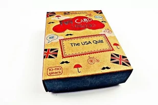 CREATIVO Fun Card English The USA Quiz - Gry karciane - miniaturka - grafika 1