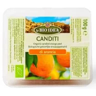 Owoce w puszkach i słoikach - LA BIO IDEA SKÓRKA POMARAŃCZY KANDYZOWANA BIO 100 g - LA BIO IDEA - miniaturka - grafika 1