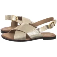 Sandały damskie - Sandały Złote 76071-58 (WO291-a) Wojas - miniaturka - grafika 1