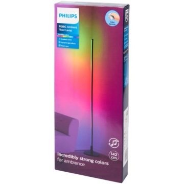 Lampa Podłogowa Stojąca Narożna Ambient Philips Rgbic 142cm Pilot