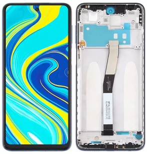 Oryginalny wyświetlacz LCD + ekran dotykowy Xiaomi Redmi Note 9S (Regenerowany) Ramka czarna - Części serwisowe do telefonów - miniaturka - grafika 1