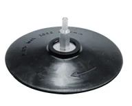Materiały ścierne - Vorel Tarcza z rzepem fi 125 mm 08312 - miniaturka - grafika 1