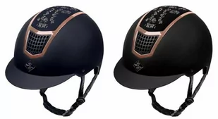Fair Play Kask QUANTINUM Fleur Rosegold - Kaski do jazdy konnej - miniaturka - grafika 1