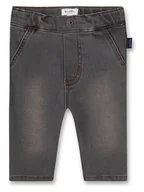 Spodenki dla niemowląt - Sanetta Kidswear Dżinsy w kolorze antracytowym - miniaturka - grafika 1