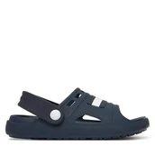 Buty dla chłopców - Sandały Tommy Hilfiger Comfy Sandal T3XF-34401-0083 S Granatowy - miniaturka - grafika 1