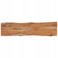 Blaty meblowe i parapety okienne - Blat Do Stołu 180X40X2,5CM Drewno Akacjowe Naturalna Krawędź - miniaturka - grafika 1