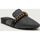 Klapki i japonki damskie - Kurt Geiger Mule CHELSEA zamsz - miniaturka - grafika 1