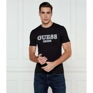 Koszulki męskie - GUESS T-shirt Slim Fit - miniaturka - grafika 1